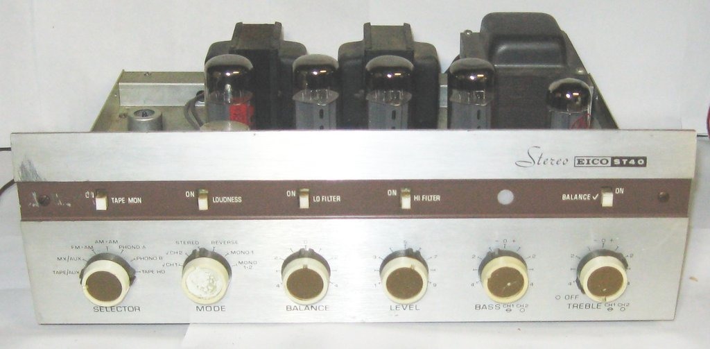 Eico amplifier